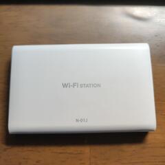 Wi-Fi ステーション N-01J ホワイトの画像