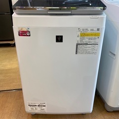 7577 シャープ SHARP 全自動洗濯乾燥機 洗濯10.0kg 乾燥5.0kg 2021年製 ES-PW10E-T