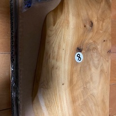 飾り棚一枚板の画像