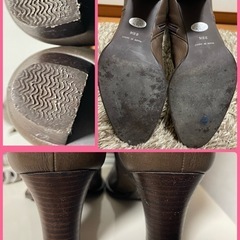本革ロングブーツ👢レディース　23.5㎝　の画像