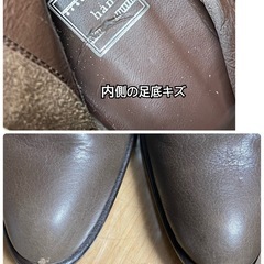 本革ロングブーツ👢レディース　23.5㎝　の画像