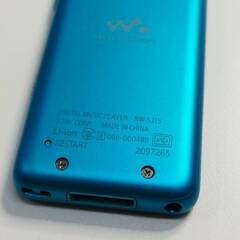 SONY ウォークマン Sシリーズ/NW-S315/16GBの画像