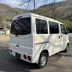 【週末特価】【車検令和9年1月迄】低走行・三菱ミニキャブバンCDハイルーフ ホワイト【2006年式】の画像