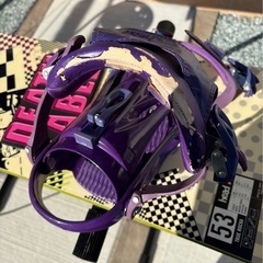 【決まりました】HEAD  ヘッド スノーボード ロッカーボード(153cm)＆ビンディングセット☆の画像