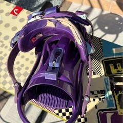 【決まりました】HEAD  ヘッド スノーボード ロッカーボード(153cm)＆ビンディングセット☆の画像