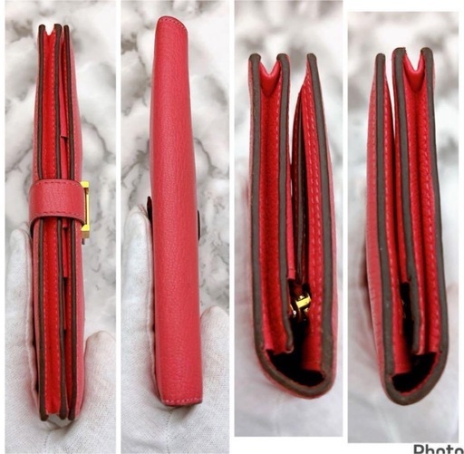 HERMES ゴールド金具　ベアンスフレ　長財布二つ折り