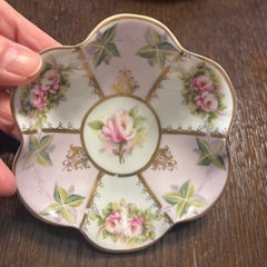 お渡し決定！小皿 約11cm 花柄 ６枚の画像