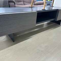 ジモティ来店特価!!　テレビ台　グレー　　J-250142