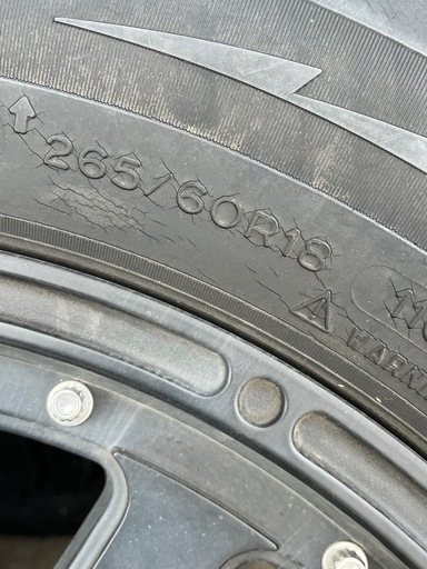 18インチ XTREME-J、タイヤ4本セット
