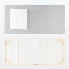 無印良品　脚付マットレス　ポケットコイル　シングル　　の画像