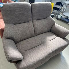 ジモティ来店特価!!　2人掛けソファー　ブラウン　　J-250145