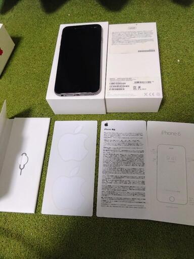Apple iPhone 6(Space Gray) 64GB 本体 箱付き