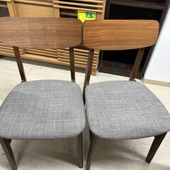 ジモティ来店特価!!　4人ダイニングセット　ブラウン　J-250149の画像
