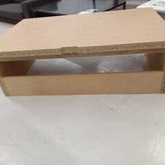 *お値段見直しました★ジモティ割あり★ ぼん家具 ローテーブル ベージュ W120.5×D75.5×H40 クリーニング済み TC6876の画像
