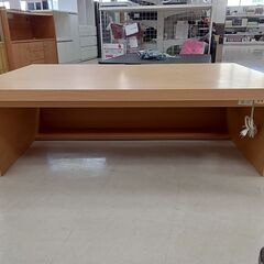 *お値段見直しました★ジモティ割あり★ ぼん家具 ローテーブル ベージュ W120.5×D75.5×H40 クリーニング済み TC6876の画像