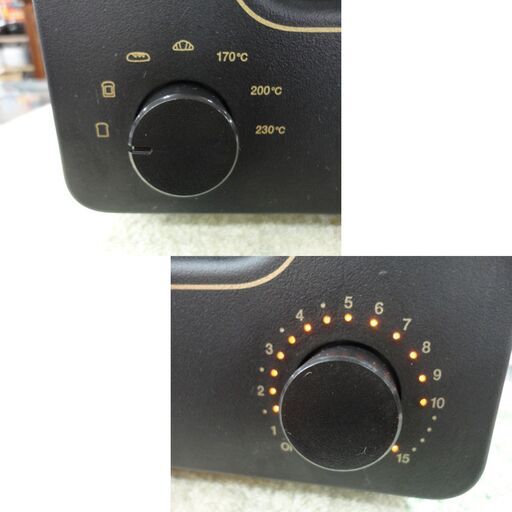 BALMUDA The Toaster K01E-KG 2017年製 ブラック オーブントースター