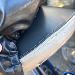 【ご相談中】ふらっか～ずシュシュ ブルーカモフラージュ 子供乗せ自転車の画像