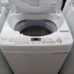 ★ジモティ割あり★ SHARP 洗濯機 7.0kg 20年製 動作確認／クリーニング済み MT3441