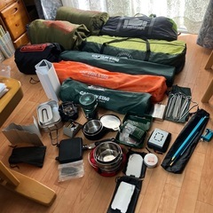 急ぎます　引越しのため横浜市中区に引き取りに来てくれる方限定　キャンプ、用品まとめ売りの画像