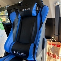 【中古品】GTRacing ゲーミングチェアの画像