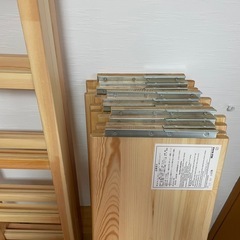 無印良品　パイン材ユニットシェルフ・５８ｃｍ　3台分の画像