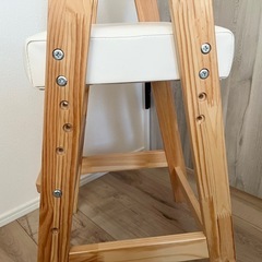 ハイチェア ベビーチェア 木製の画像