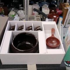 0114-048 韓餐マッコリ盃セット Maccori Glas...