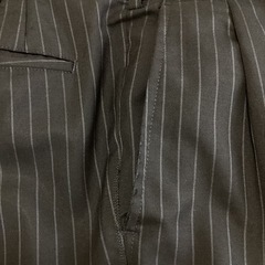 LONNER ビジネススーツ ブラックストライプ　BE7 定価8万の画像