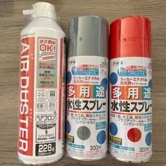 スプレー缶　各種の画像