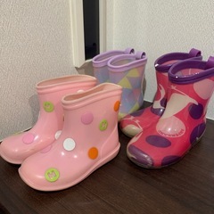 13,14,15㎝レインブーツ3足セット