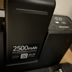 シャープ 充電式コードレス掃除機 EC-SR8の画像