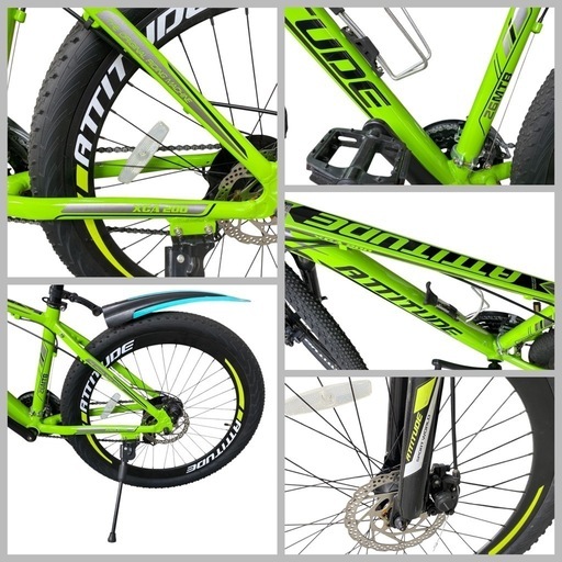 マウンテンバイク ATTITUDE XCA200 26インチ SHIMANO21段変速 自転車 スポーツサイクル