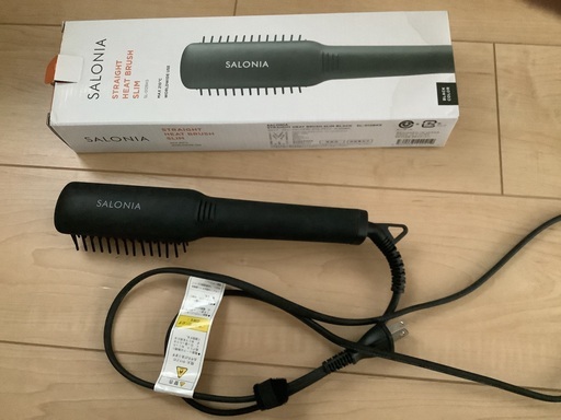 中古 SALONIA  ヘアアイロン ヒートブラシ