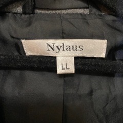 【Nylaus】ナイラス チェスターコート グレー LLサイズの画像