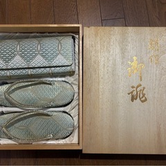 佐賀錦　草履とバッグ