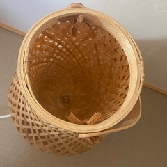 （受渡決定）IKEA 竹　テーブルランプの画像