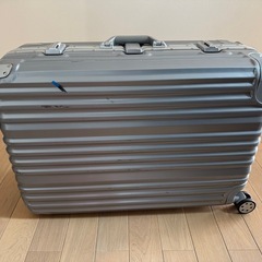 大型トランク　キャリーケース　シルバー　Lサイズ