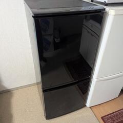 2ドア冷蔵庫