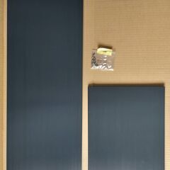 【新品】玄関収納LIXIL棚板2枚セットW80cmとW40cmダボ付き