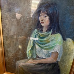 87.「タイトル不明」髙橋一善 油絵