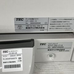 【TEC】 東芝テック 電子レジスター  POSレジ POS QT-100 店舗用品 ② J0754の画像