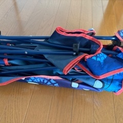 スパイダーマン　椅子　キッズ　アウトドアチェアの画像