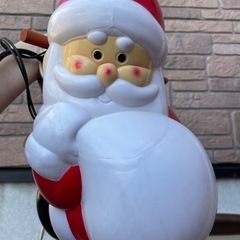 【1／16受け渡し決定‼️】屋外用(室内でも使えてました)はしご昇る　サンタさん照明／イルミネーションの画像