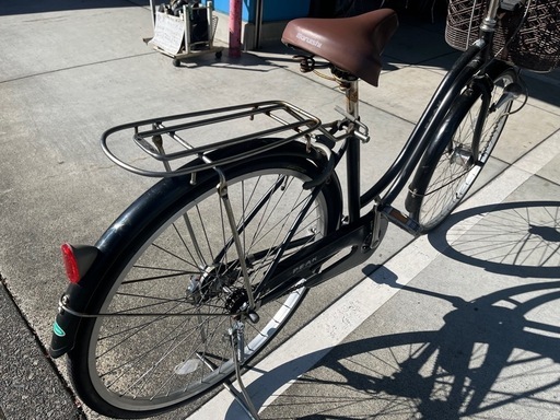 【完売御礼】【大人用】整備済中古自転車 丸石 26型ピーク 黒色 <自転車のオオムラ 静岡店>