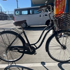 【大人用】整備済中古自転車 丸石 26型ピーク 黒色 <自転車の...