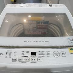配送可【アクア】7K洗濯機★2022年製　分解クリーニング済/6ヶ月保証付　管理番号11401の画像