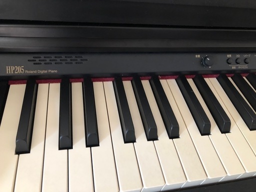 Roland HP205 デジタルピアノ 椅子付き 【公式通販】