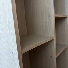★お引き取り決まりました★収納ラック　アンティークホワイト　本棚の画像