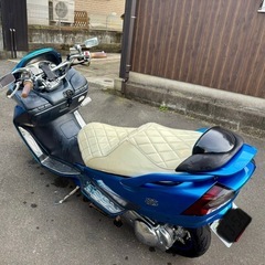 全国配送可能！SUZUKI スカイウェイブ スズキ 走行22019キロ 自賠責R10年12月まで 即乗り ) CJ43A カチ上げマフラーフロントFOH済み 全塗装の画像