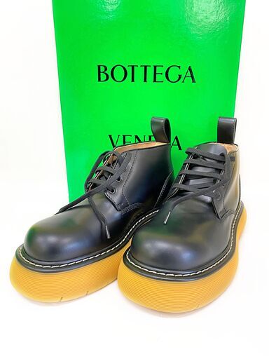 BOTTEGA VENETA ボッテガヴェネタ アンクルブーツ レザー ブラック 651256 V00H0 メンズ